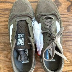 Vans Off The Wall Skate Sneaker Pro Size 6.5 721356 Green Suede Waffle New